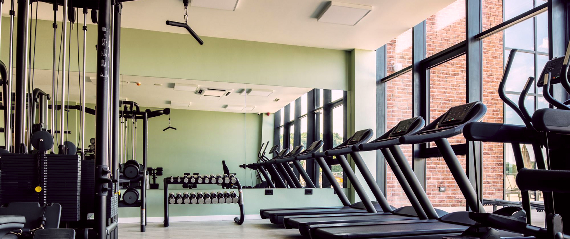 Фотография тренажёрного зала